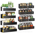 Magnetic Fridge Shelf: Movable Wall-Mounted Refrigerator Organizer